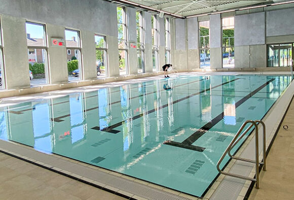 La piscine Valkenhuizen à Arnhem est prête à l&#8217;emploi