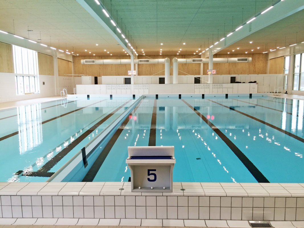 Piscine à deux températures