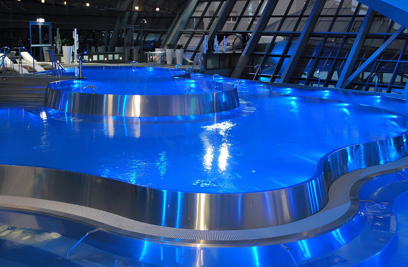 Piscines en acier inoxydable